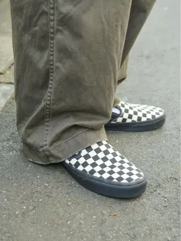 새상품급 한정판 JOURNAL STANDARD x VANS 체커 슬립온
