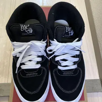 VANS HALF CAB 블랙 스니커즈 27.0