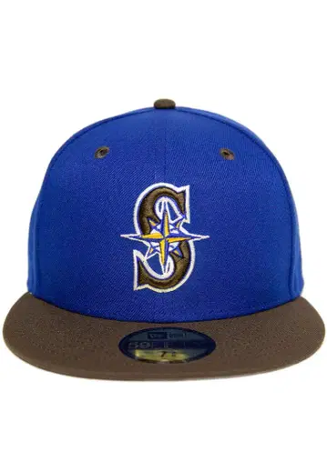 59FIFTY 시애틀 매리너스 라이트 로열 월넛 바이저