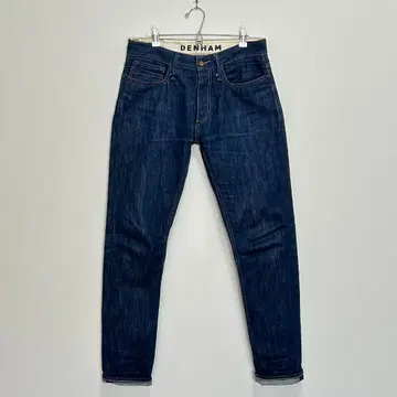 DENHAM Razor W30 L32 다크 블루 스키니 데님