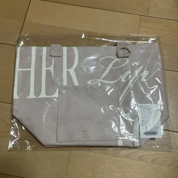 HLT DAIRLY LOGO TOTE rose