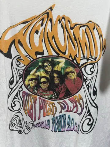 AEROSMITH 빈티지 티셔츠 M 사이즈