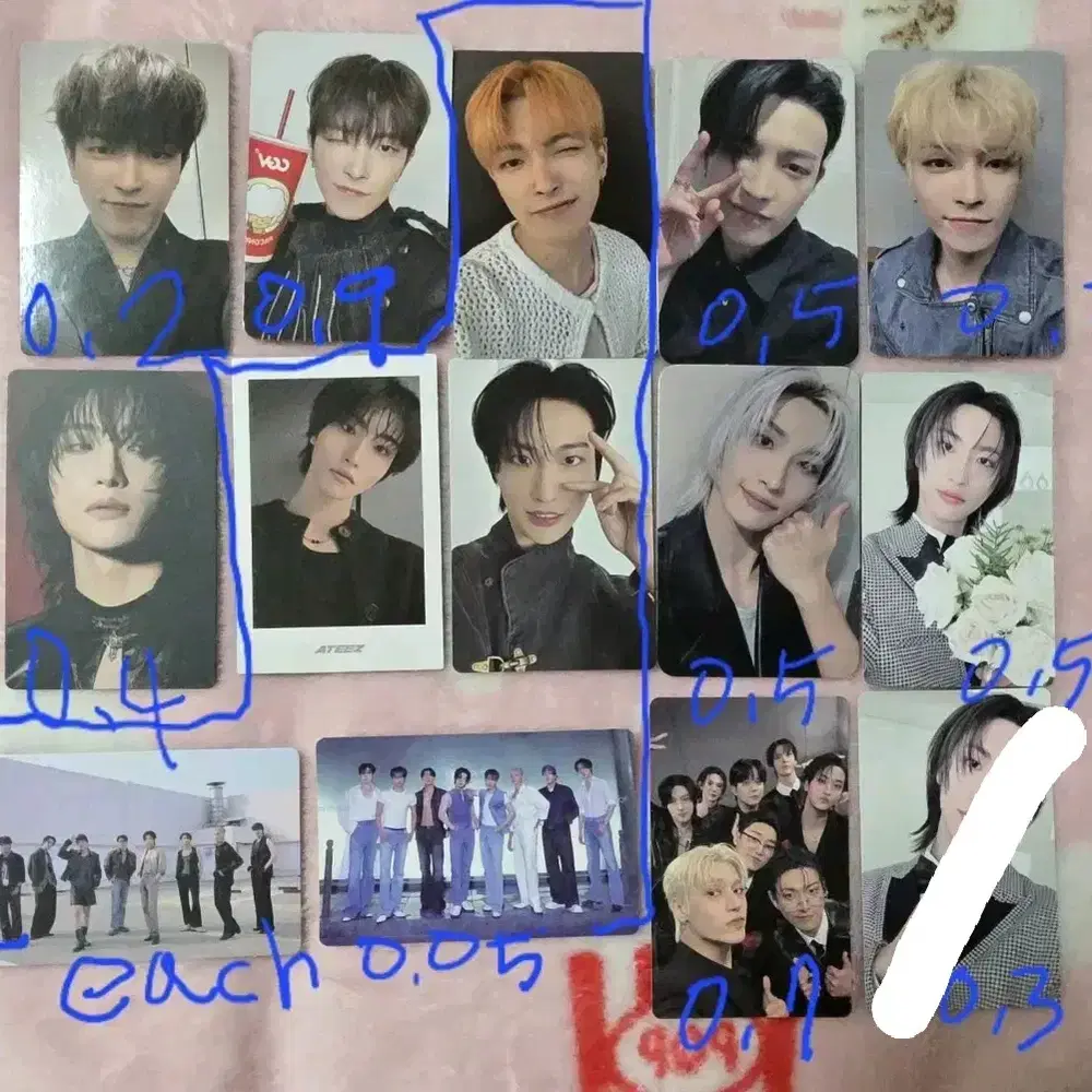 ATEEZ OUR Bakery IDトレカ ユノ ATEEZ | 에이티즈 Ateez Our Bakery Collaboration poca tc ID