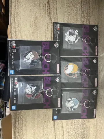 BLEACH 아크릴 키홀더 5개 세트