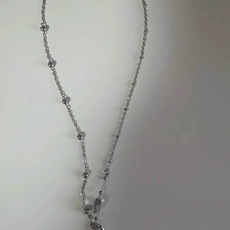 Heart Necklace, Silver Color #목걸이,#금목걸이,#은목걸이,#실버목걸이,#진주목걸이 on Bunjang  Global Site.