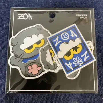 ZO&FRIENDS 팝업 ZOA 스티커 g-dragon