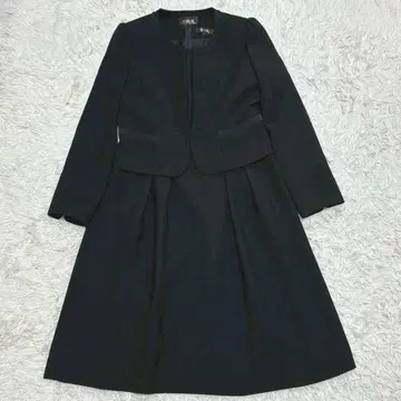 [새상품급] 카츠라 유미 블랙 포멀 원피스 11 상복 예복