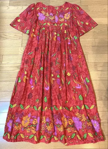 80s 빈티지 vintage 롱 원피스 90s 드레스 꽃무늬
