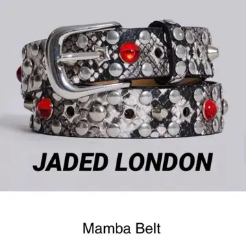 즉시 발송 가능 JADED LONDON Mamba 벨트 블랙