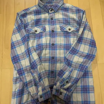 patagonia 오가닉 코튼 체크 플란넬 셔츠