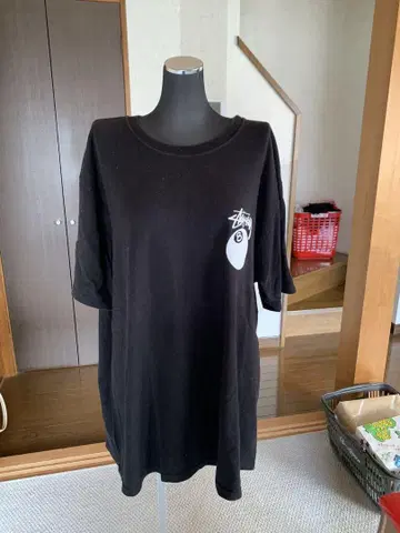 yn STUUSY 티셔츠 블랙 L 280g