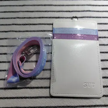 CARAT 화이트 패스 케이스와 스트랩 세트