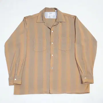 60s Arrow 섀도우 스트라이프 레이온 셔츠 옴브레 50s