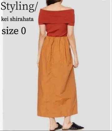 Styling/ kei shirahata 오프숄더 원피스 36