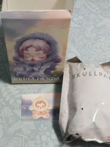 POPMART SKULLPANDA 봉제 인형 펜던트