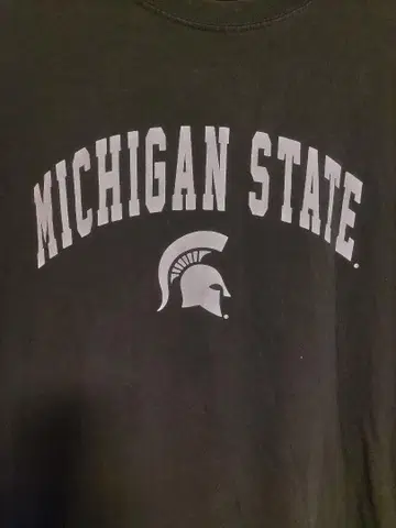 GILDAN Michigan State 2XL 긴팔 티셔츠