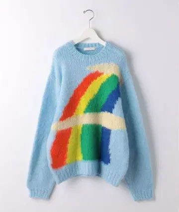 Jieda MOHAIR RAINBOW KNIT