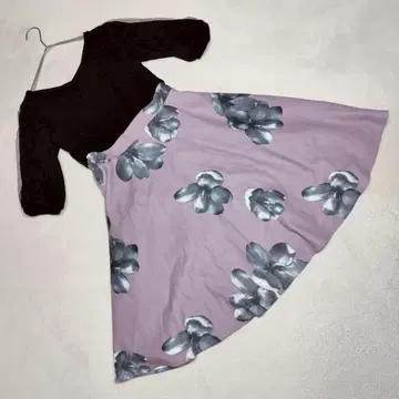 고품질 CECIL McBEE 허리 절개 원피스 이소재 도킹 M