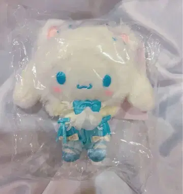 화이트 고양이 발레리나 산리오 마스코트 홀더 시나몬