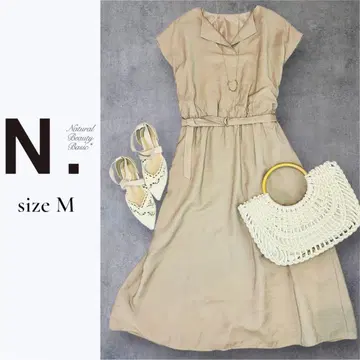 [새상품급] N.NATURAL BEAUTY BASIC 롱 원피스 M