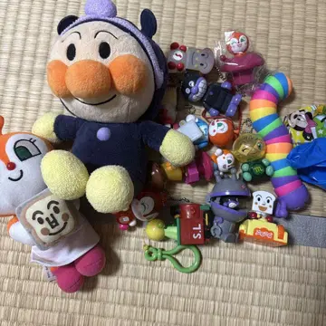 호빵맨 봉제 인형 완구 가챠 세트