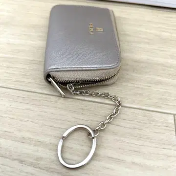 Furla 훌라 까멜리아 코인 카드 키케이스 L자 지퍼 체인