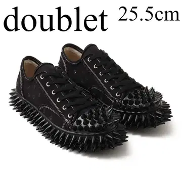 25.5 Doublet 25AW SPIKY CANVAS SNEAKER