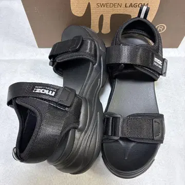 가격 인하 MOZ 통굽 경량 벨크로 테이프 샌들 스포츠 샌들