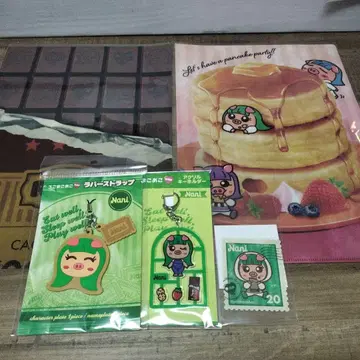 로코마코아코 애니메이트 Nani 키링 클리어 파일 스티커