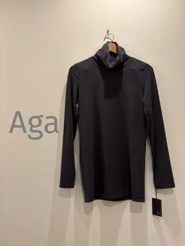 새상품 YAMADAYA Aga 터틀넥 차콜 그레이