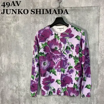 49AV JUNKO SHIMADA 꽃무늬 가디건 38