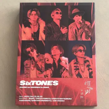 SixTONES KANSEI NO KOUSOKU IN DOME DVD
