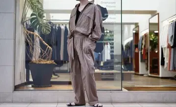 AURALEE FINX HARD TWIST JUMPSUIT