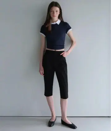 새상품 MUSINSA STANDARD WOMAN 하프 팬츠 블랙 28