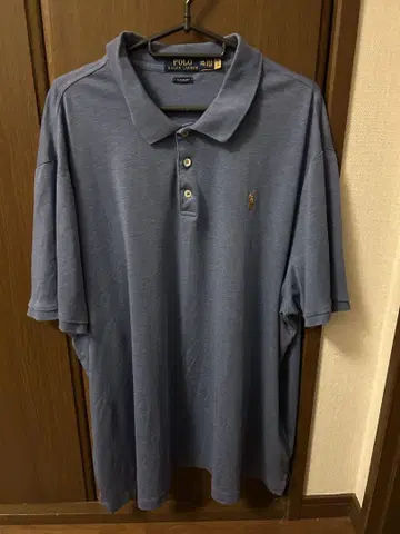 랄프 로렌 POLO 남성용 피케 셔츠 티셔츠 LL 면