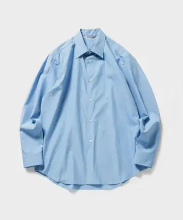 AURALEE WASHED FINX TWILL SHIRT 5