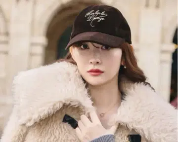 새상품급 하립투 벨로아 캡 모자 브라운
