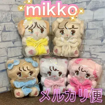 mikko characters 안아주는 리본 마스코트 총 5종 세트