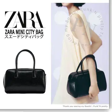 택 포함 새상품 2025 SS 완판템 ZARA 자라 스웨이드 시티 백