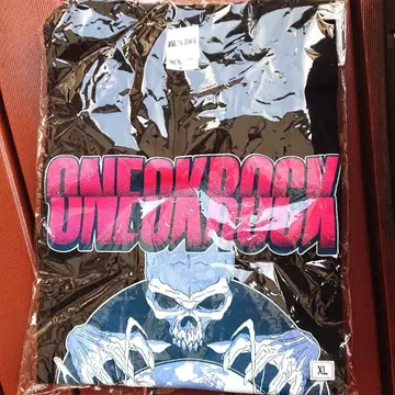 ONE OK ROCK T셔츠 XL DETOX 2025 미개봉 새상품 블랙