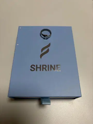 SHRINE 로고 RING 9호