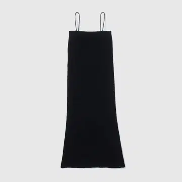 패드 in RIB 머메이드 라인 드레스