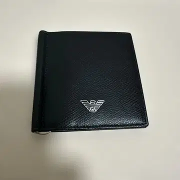 Emporio Armani 엠포리오 아르마니 반지갑 머니클립 블랙