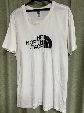 THE NORTH FACE 화이트 티셔츠 LG