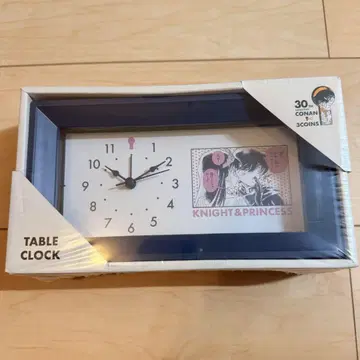 명탐정 코난 3coins 콜라보 탁상시계 알람 시계 쓰리코인즈 스리코