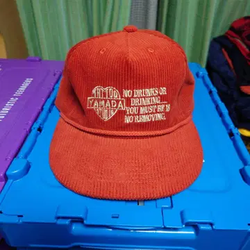 TATOO STUDIO YAMADA CORDUROY CAP 오렌지 TSY
