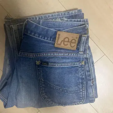 Lee 데님 블루 스트레이트 컷 청바지 60년대 복각