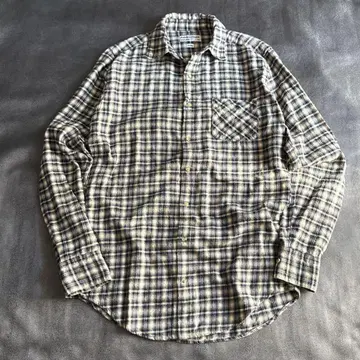 American Apparel 플란넬 셔츠 XXS USA 제작 00년대