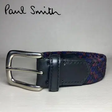 [컨디션 최상] Paul Smith 엘라스틱 벨트 멀티 컬러