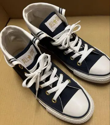 CONVERSE ALL STAR 카라 부착 세일러 하이컷 스니커즈